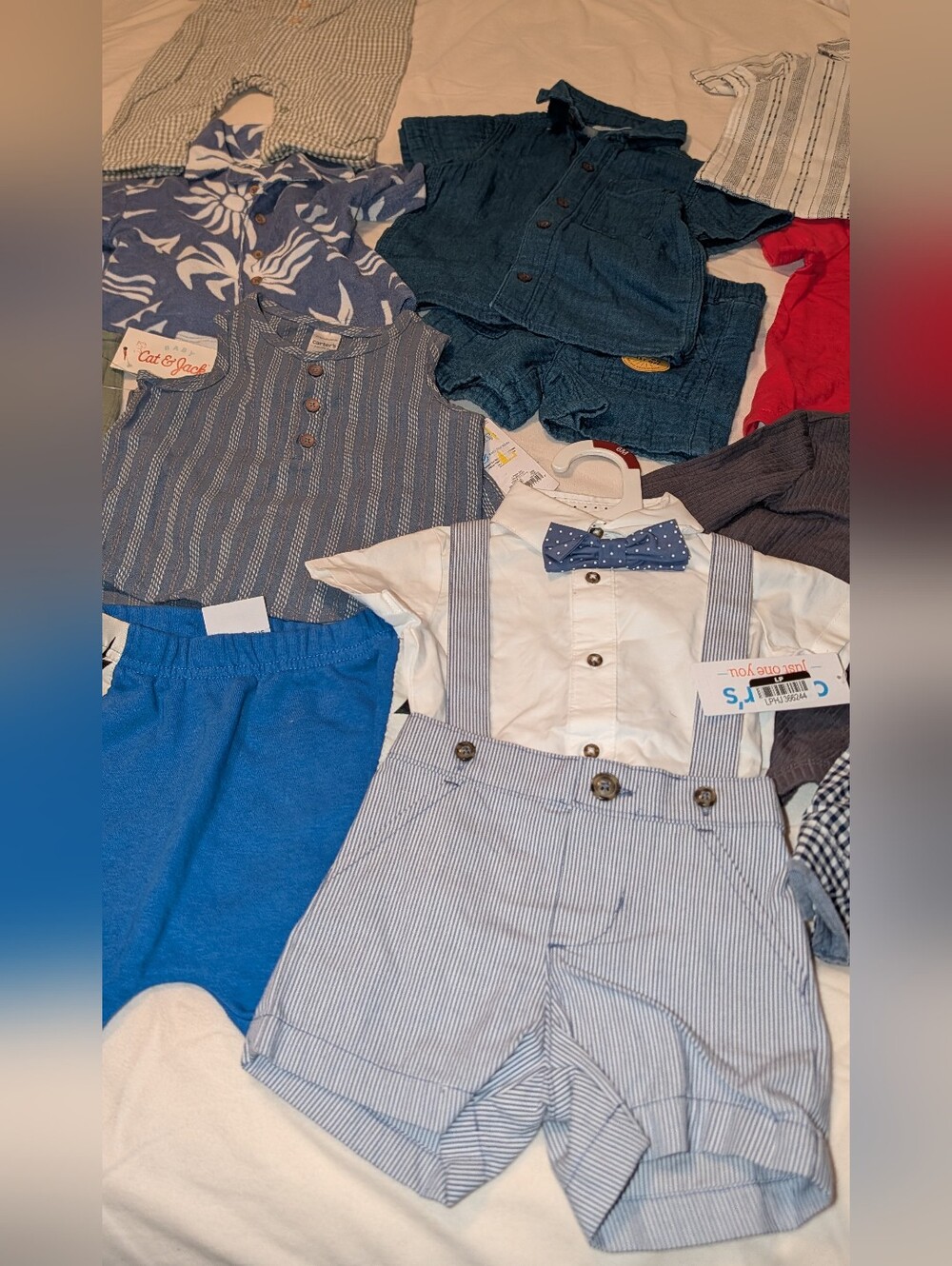 Infant Clothing Bundle Boys 12 Months 15 Pieces NWT